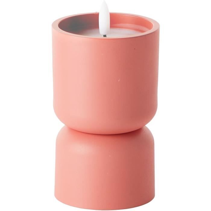 Outdoor table lamp - BRILLIANT - LOVERE - Candle shape - Plastic - 3 W - Terracotta
