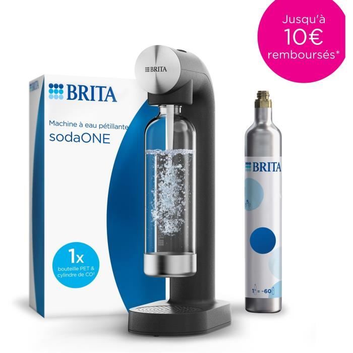 BRITA sodaONE sparkling water machine - black