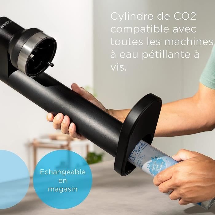 BRITA CO2 reserve cylinder for sparkling water machines