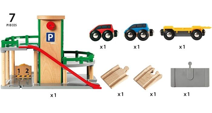 BRIO World  - 33204 - Garage Rail / Route