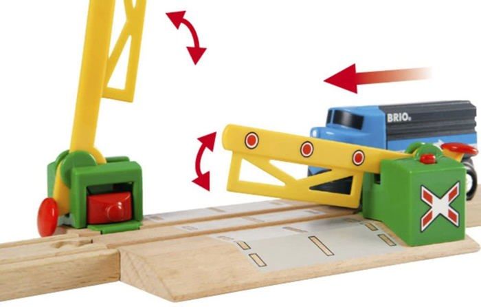 BRIO World - 33750 - Magnetic Level Crossing