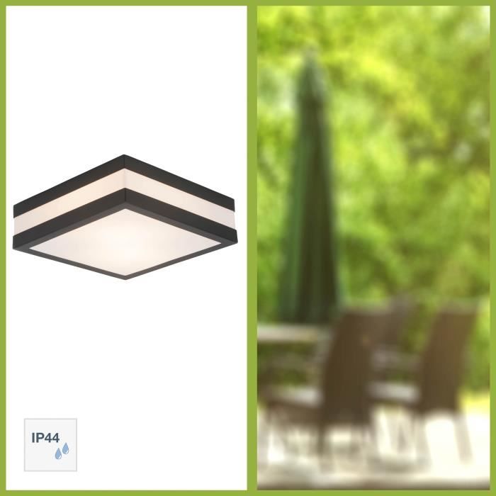 MATTEO Outdoor ceiling light in anthracite