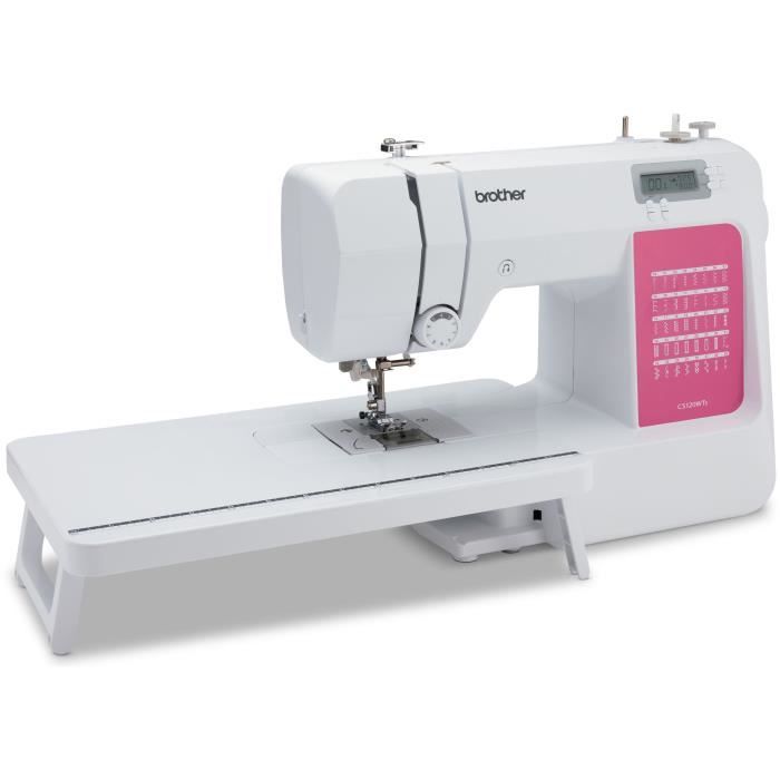 BROTHER CS120WTs electronic sewing machine - LCD screen - LED - Speed 750 pts/min
