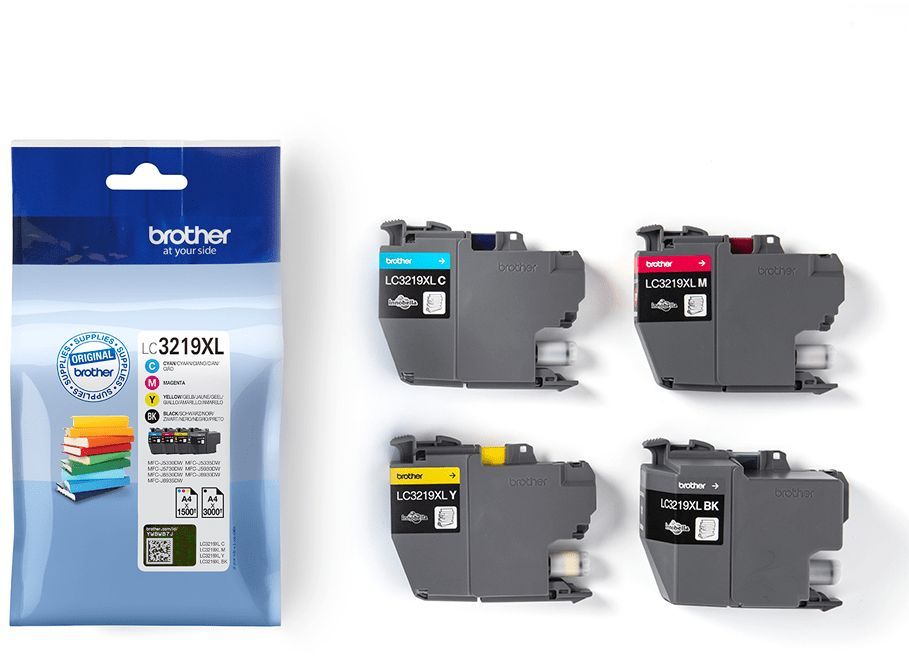 BROTHER LC-3219XL Cartridge - Black, Magenta, Cyan, Yellow - XL