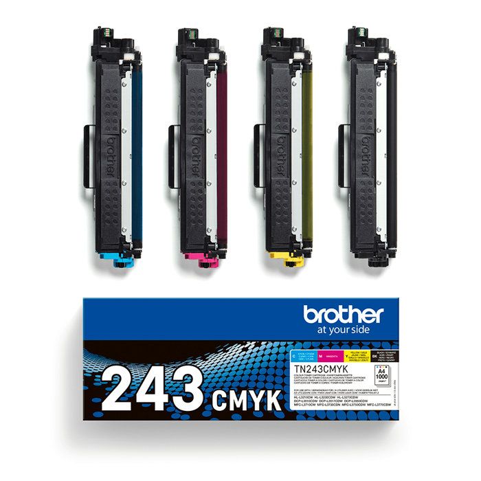BROTHER 4 Toner Pack - Original Consumables (TN-243CMYK)