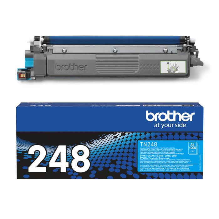 Standard toner - BROTHER - TN248C - Cyan - 1000 pages