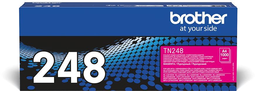 Brother TN248M Standard Magenta Ink Toner - 1000 pages