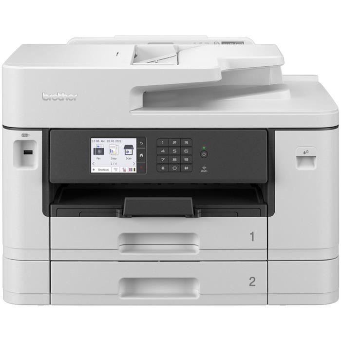 4-in-1 Multifunction Printer - BROTHER - Business Smart - Inkjet - A3 - Color - Wi-Fi - MFCJ5740DWRE1
