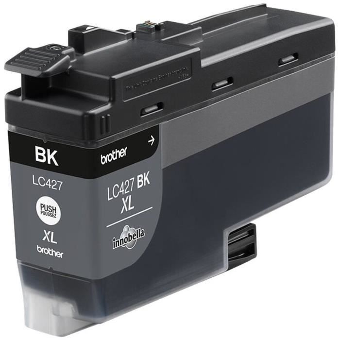 Ink cartridge LC427XLBK - BROTHER - Black - 6000 pages - For Brother MFC-J6955DW, MFC-J6957DW, MFC-J5955DW and HL-J6010DW