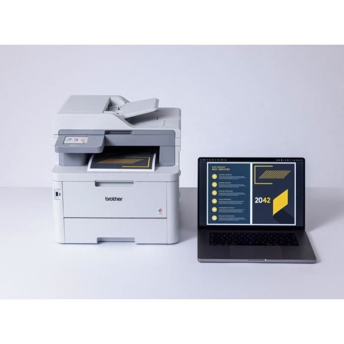 in 1 color LED multifunction printer - BROTHER - MFCL8340CDW - Wifi