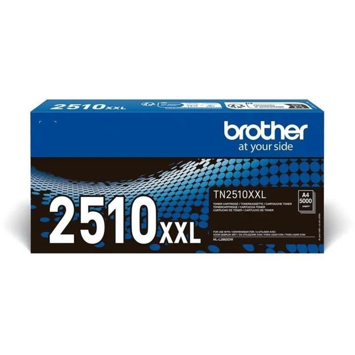 Toner kit - BROTHER - TN2510XXL - 5000 pages according to ISO19752 - Black - For HL-L2865DW/ MFC-L2960DW/ MFC-L2980DW