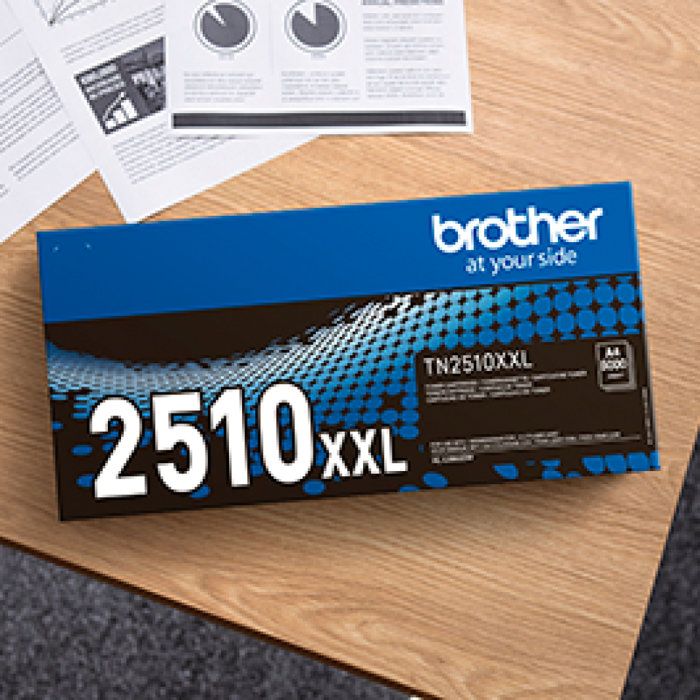 Toner kit - BROTHER - TN2510XXL - 5000 pages according to ISO19752 - Black - For HL-L2865DW/ MFC-L2960DW/ MFC-L2980DW
