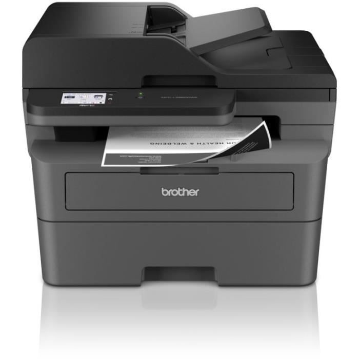 4-in-1 monochrome laser multifunction printer - BROTHER - MFC-L2860DWE - Ethernet and Wifi