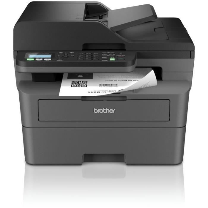 4-in-1 monochrome laser multifunction printer - BROTHER - MFC-L2800DW - Ethernet and Wifi