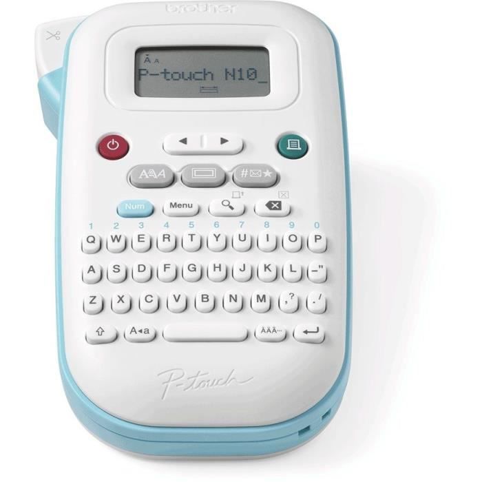 Portable label maker - BROTHER - PT-N10 - Intuitive - For school supplies - Home organization