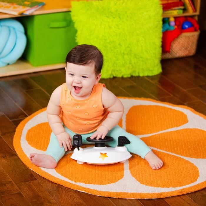 BRIGHT STARTS 3-in-1 walker, small racing car, 3 evolving play modes, red