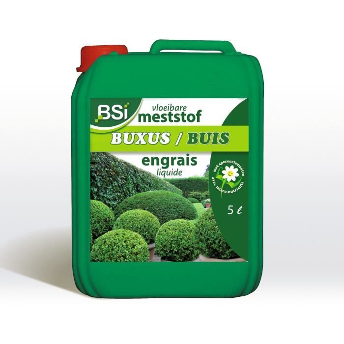 BSI - Mineral Fertilizer For Boxwood - For Boxwood Species - Water Soluble Trace Elements - 5L