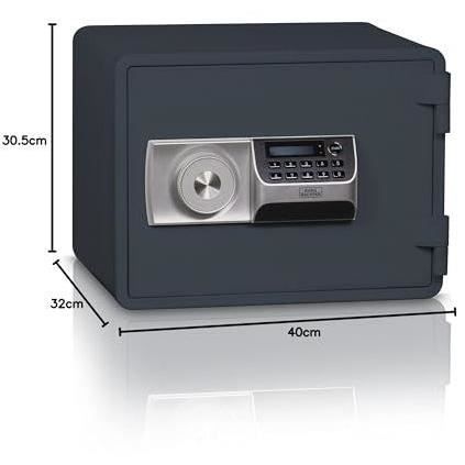Fireproof safe - BURG WACHTER - FP 44 E - 60 min certified, code opening, A4 format