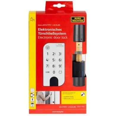Burg -Wächter dry -winger Home 5001 electronic cylinder with Pincode Entry keyboard - 6 users