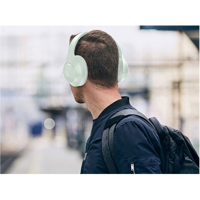 Wireless On-Ear Headphones - Buxton - BHP 8700 GREEN