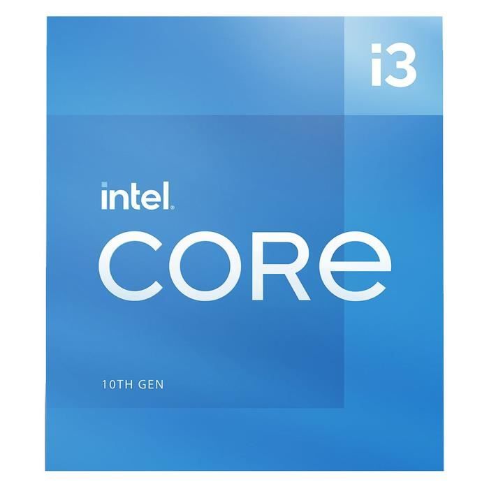 INTEL - Intel Core i3-10105F processor - 4 cores / 4.4 GHz - Socket 1200 - 65W