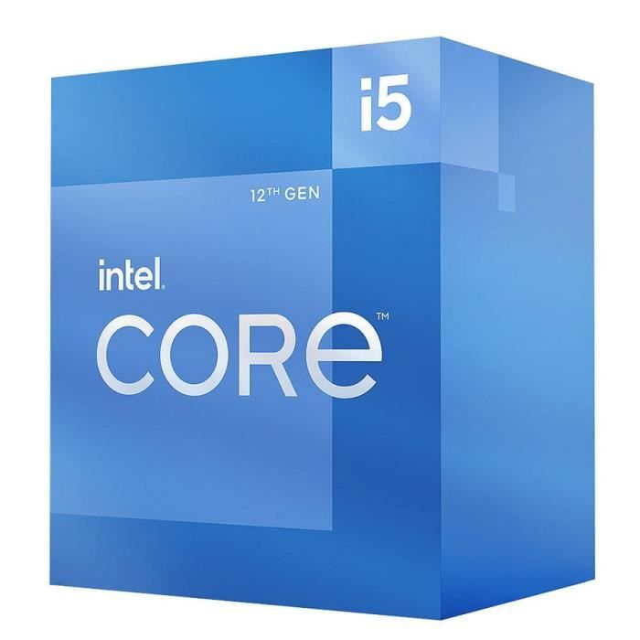 Processor - INTEL - Core i5-12400 - 18M Cache, up to 4.40 GHz (BX8071512400)
