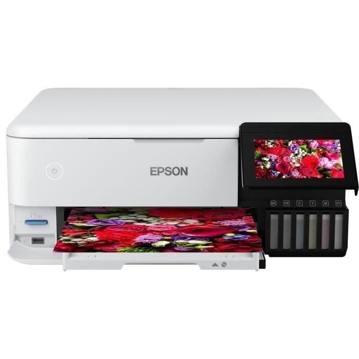 3-in-1 Multifunction Printer - EPSON - Ecotank ET-8500 - Inkjet - A4 - Color - Wi-Fi - C11CJ20401