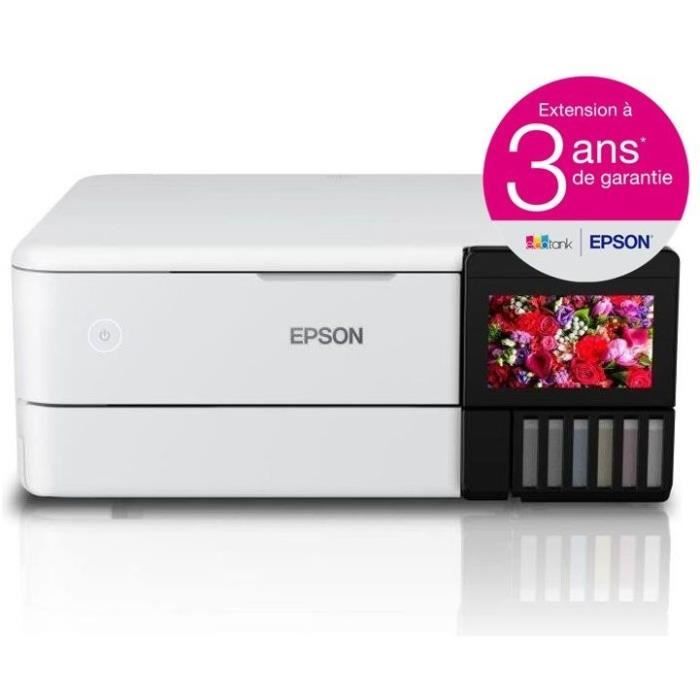 3-in-1 Multifunction Printer - EPSON - Ecotank ET-8500 - Inkjet - A4 - Color - Wi-Fi - C11CJ20401