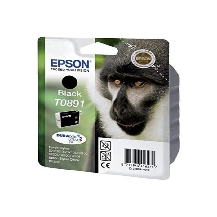 Epson T0891 Monkey Black Ink Cartridge