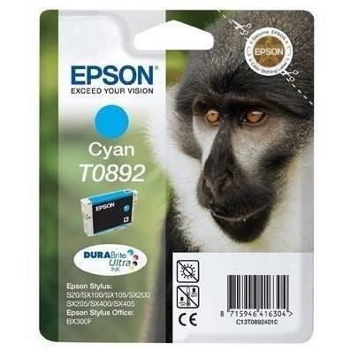 Epson T0892 Monkey Cyan Ink Cartridge