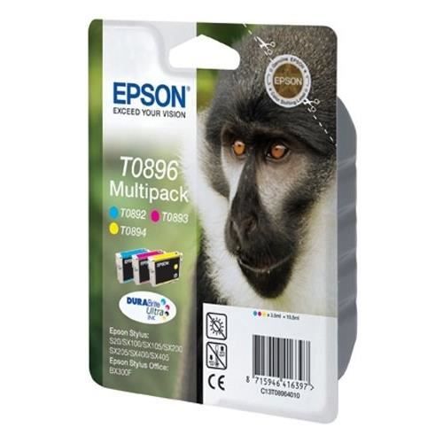 Epson T0895 Monkey Ink Cartridge Colors