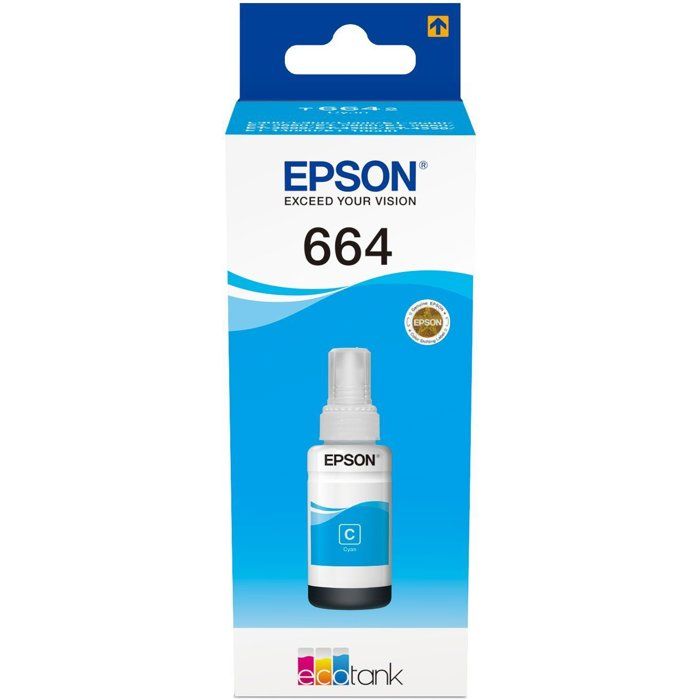Epson Ecotank T6642 Ink Bottle - 70ml Cyan