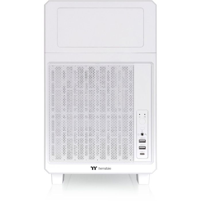PC Case - THERMALTAKE - TR200 Snow - White - Mini Tower - Micro-ATX Form Factor