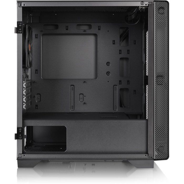 THERMALTAKE S100 Black - Box without power supply - Mini tower - Micro-ATX format