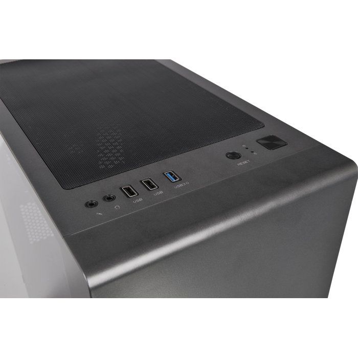 THERMALTAKE S100 Black - Box without power supply - Mini tower - Micro-ATX format