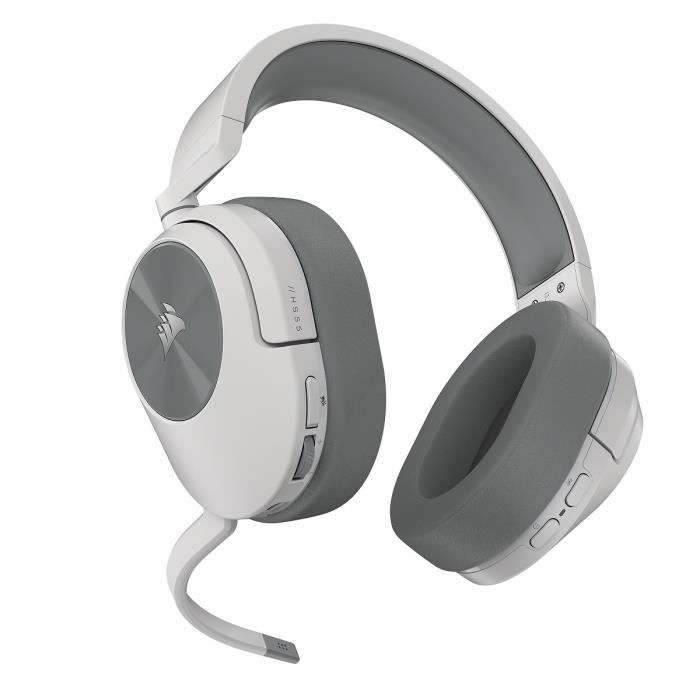 Gaming helmet - Corsair - HS55 Wireless - Surround Dolby Audio 7.1 - Wireless - White - (CA -9011281 -EU)