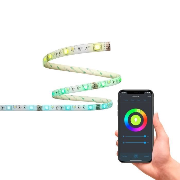 LED Ribbon 2M 6.8W RGBCCT+TELEC