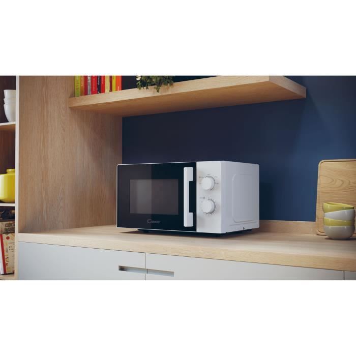 CMW20SMSLI Mono CANDY Idea microwave - 20L - MO: 700W - Mechanical UI - 5 power levels - Silver