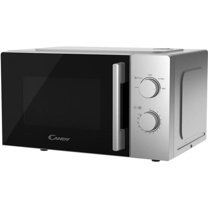 CMW20SMSLI Mono CANDY Idea microwave - 20L - MO: 700W - Mechanical UI - 5 power levels - Silver