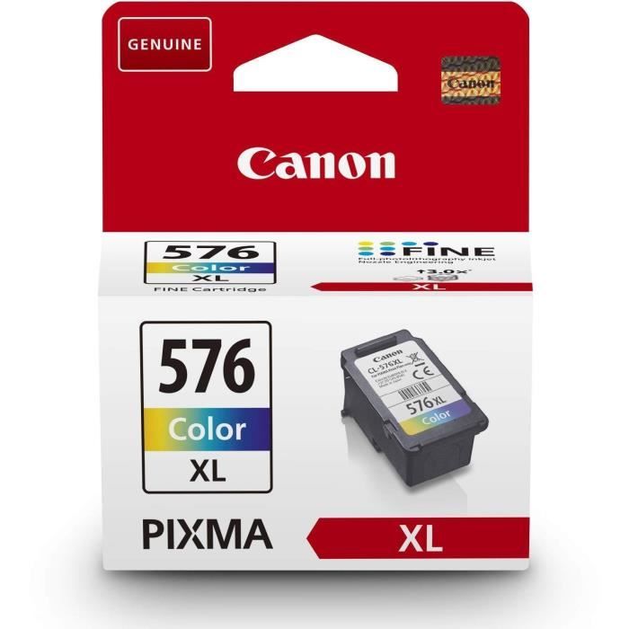 Ink Cartridge - CANON - CL-576XL - Multi-color - High Yield - 300 pages