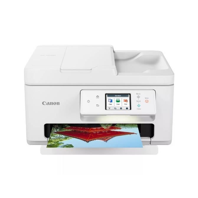Multifunction Printer - CANON PIXMA TS7750i - Office inkjet - Color - WIFI - White