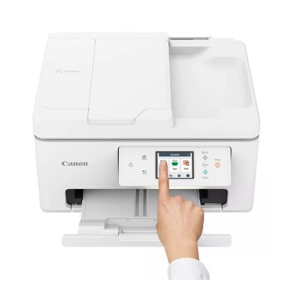 Multifunction Printer - CANON PIXMA TS7750i - Office inkjet - Color - WIFI - White