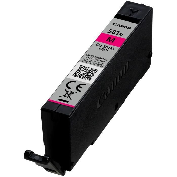 Ink cartridge - CANON - CLI-581M XL (2050C001) - Magenta - 8.3 ml