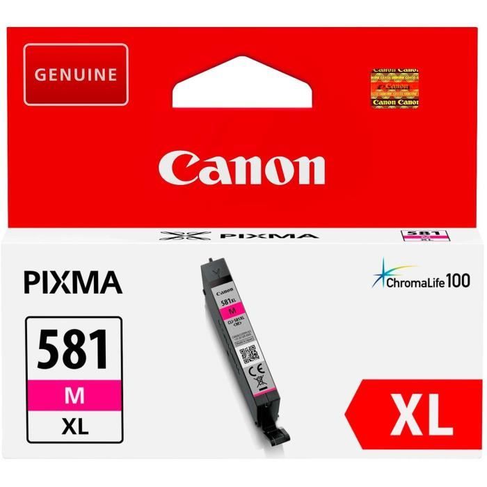 Ink cartridge - CANON - CLI-581M XL (2050C001) - Magenta - 8.3 ml