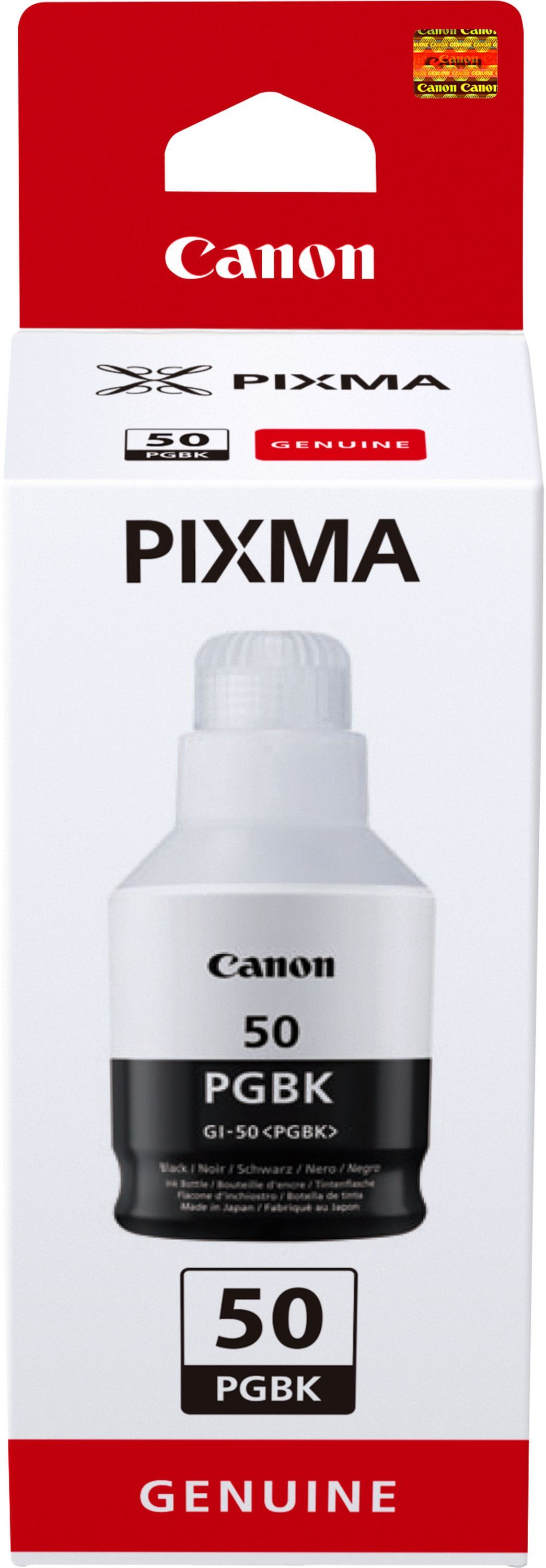 Ink bottle - Canon - GI -50pgbk - Black - Pixma Megatatank compatibility - (3386c001)