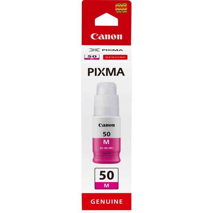 Ink bottle - Canon - GI -50M - Magenta - Pixma Megatank compatibility - (3404C001)