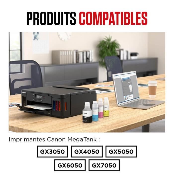 Ink bottle - Canon - GI -56BK - Yellow - Maxify GX compatibility - (4432c001)
