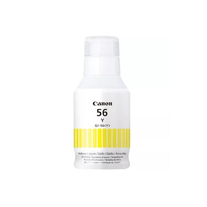 Ink bottle - Canon - GI -56BK - Yellow - Maxify GX compatibility - (4432c001)