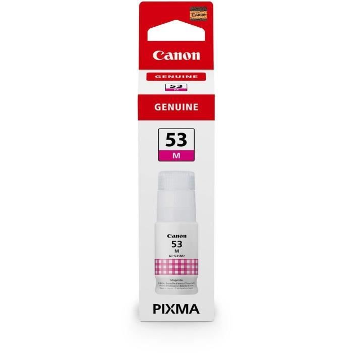Ink bottle - Canon - GI -53M - Magenta - Pixma G650 and G550 compatibility - (4681C001)