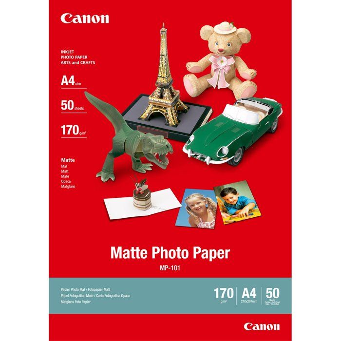 CANON Pack of 1 Matte Photo Paper 170g / m2 - MP-101 - - A4 - 50 sheets